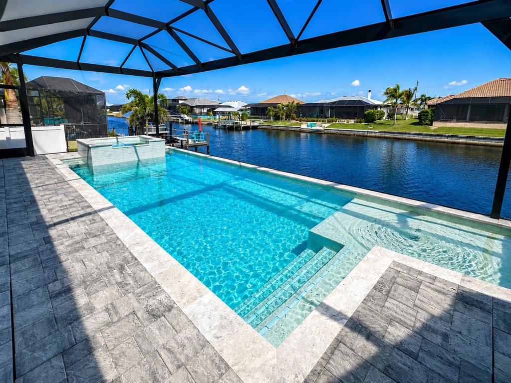 Sunshine Custom Pools completed pool project 3